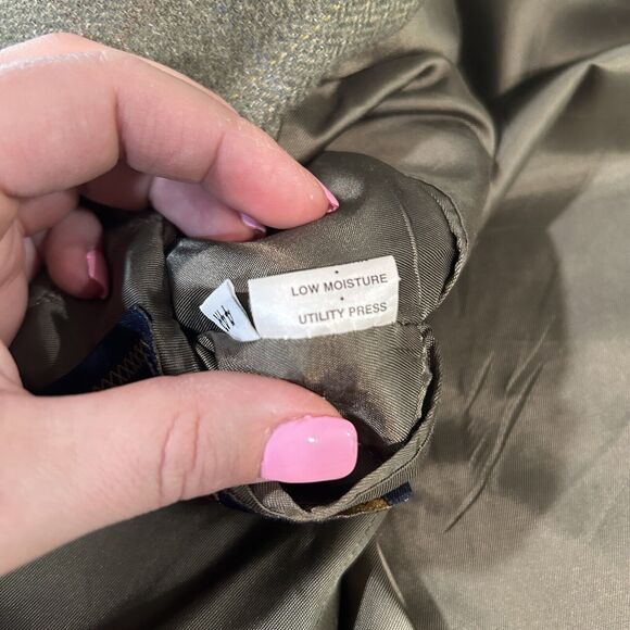 Vintage Tommy Hilfiger Mens Blazer 44R Green Single Vent Made In USA Jacket Only - Picture 14 of 16